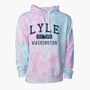 Lyle Washington Classic Established Premium Tie-Dye Hoodie