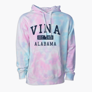 Vina Alabama Classic Established Premium Tie-Dye Hoodie