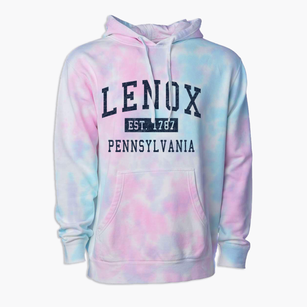 Lenox Pennsylvania Classic Established Premium Tie-Dye Hoodie