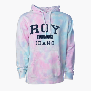 Roy Idaho Classic Established Premium Tie-Dye Hoodie
