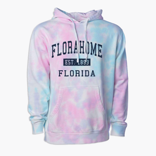 Florahome Florida Classic Established Premium Tie-Dye Hoodie