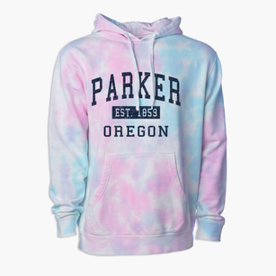Parker Oregon Classic Established Premium Tie-Dye Hoodie