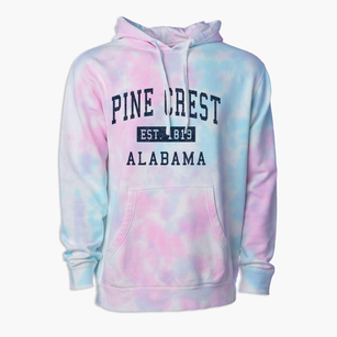 Pine Crest Alabama Classic Established Premium Tie-Dye Hoodie