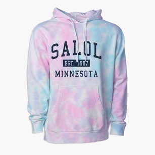 Salol Minnesota Classic Established Premium Tie-Dye Hoodie