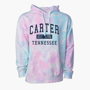Carter Tennessee Classic Established Premium Tie-Dye Hoodie