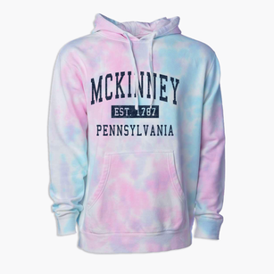 Mckinney Pennsylvania Classic Established Premium Tie-Dye Hoodie