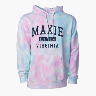 Maxie Virginia Classic Established Premium Tie-Dye Hoodie