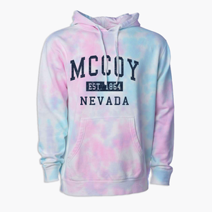 Mccoy Nevada Classic Established Premium Tie-Dye Hoodie