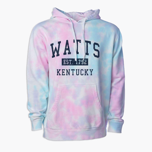 Watts Kentucky Classic Established Premium Tie-Dye Hoodie