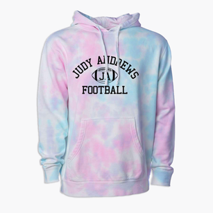 Judy Andrews School Classic Football Premium Tie-Dye Hoodie