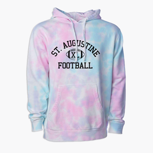 Saint Augustine Cathedral School Classic Football Premium Tie-Dye Hoodie