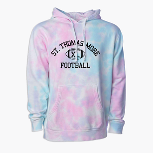 Saint Thomas More School Classic Football Premium Tie-Dye Hoodie