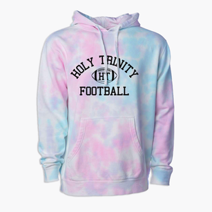 Holy Trinity School Classic Football Premium Tie-Dye Hoodie