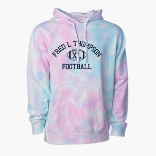 Fred L Thompson Junior High School Classic Football Premium Tie-Dye Hoodie