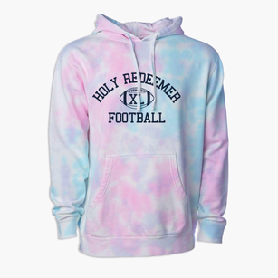 Holy Redeemer Parish Classic Football Premium Tie-Dye Hoodie