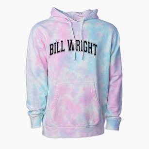 Bill Wright Elementary School Varsity Arch Premium Tie-Dye Hoodie