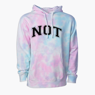 Not Your Ordinary School Varsity Arch Premium Tie-Dye Hoodie