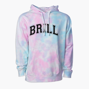 Brill Elementary School Varsity Arch Premium Tie-Dye Hoodie
