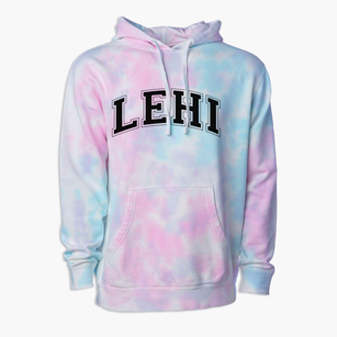 Lehi Elementary Varsity Arch Premium Tie-Dye Hoodie