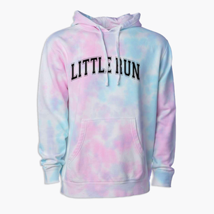 Little Run Elementary School Varsity Arch Premium Tie-Dye Hoodie