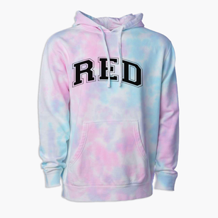 Red Cedar Special Education Center Varsity Arch Premium Tie-Dye Hoodie