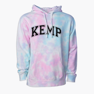 Kemp Elementary School Varsity Arch Premium Tie-Dye Hoodie