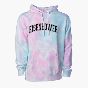 Eisenhower Middle School Varsity Arch Premium Tie-Dye Hoodie