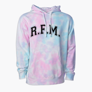 R.f.m. Christian Academy Varsity Arch Premium Tie-Dye Hoodie
