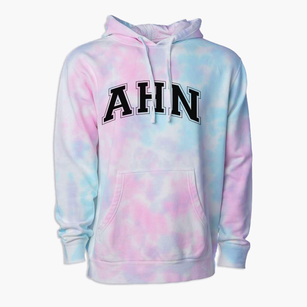 Academy Of The Holy Names School Varsity Arch Premium Tie-Dye Hoodie