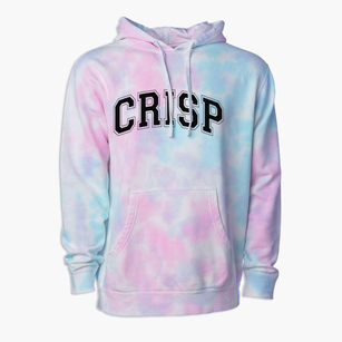 Crisp Academy Varsity Arch Premium Tie-Dye Hoodie
