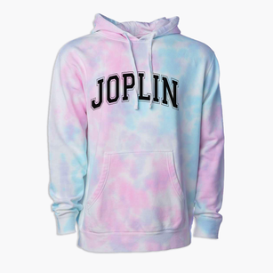 Joplin Elementary School Varsity Arch Premium Tie-Dye Hoodie