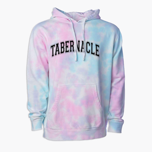 Tabernacle Christian Academy Varsity Arch Premium Tie-Dye Hoodie