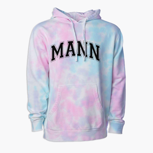 Mann Elementary School Varsity Arch Premium Tie-Dye Hoodie