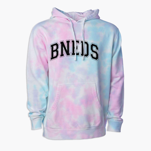 Bishop Noland Episcopal Day School Varsity Arch Premium Tie-Dye Hoodie
