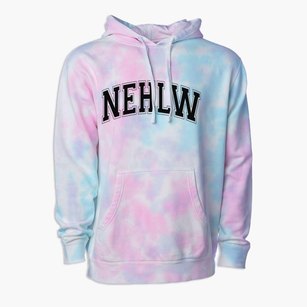 New England Home For Little Wanderers Varsity Arch Premium Tie-Dye Hoodie