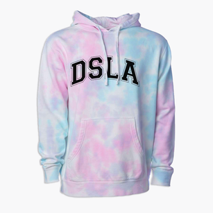 Detroit Service Learning Academy Varsity Arch Premium Tie-Dye Hoodie