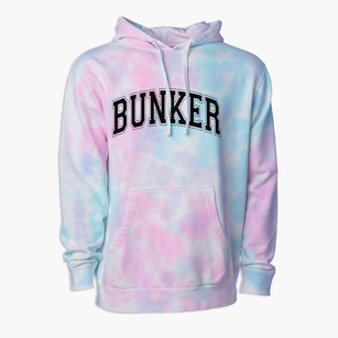 Bunker R Iii School Varsity Arch Premium Tie-Dye Hoodie