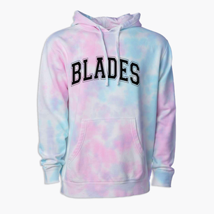 Blades Elementary School Varsity Arch Premium Tie-Dye Hoodie