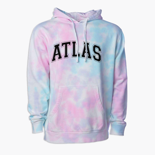 Atlas Academy Varsity Arch Premium Tie-Dye Hoodie