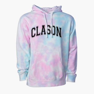 Isaac Clason Varsity Arch Premium Tie-Dye Hoodie