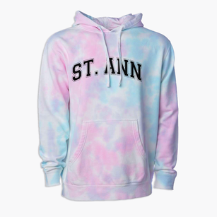 Saint Ann School Varsity Arch Premium Tie-Dye Hoodie