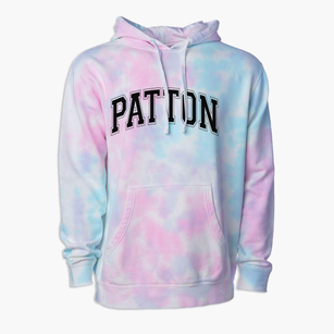 Patton High School Varsity Arch Premium Tie-Dye Hoodie
