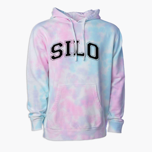 Silo High School Varsity Arch Premium Tie-Dye Hoodie
