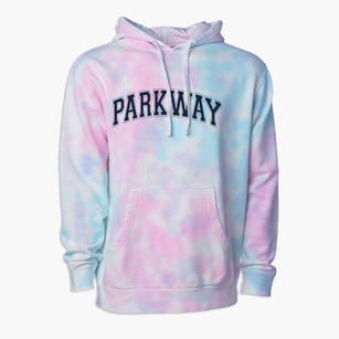 Parkway Elementary School Varsity Arch Premium Tie-Dye Hoodie