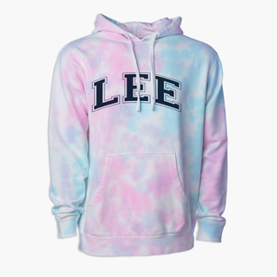 Lee Elementary School Varsity Arch Premium Tie-Dye Hoodie