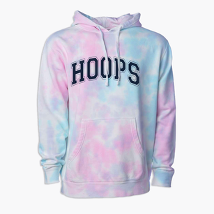Hoops Express / Flash Varsity Arch Premium Tie-Dye Hoodie