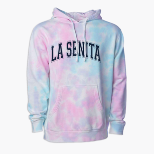 La Senita Elementary School Varsity Arch Premium Tie-Dye Hoodie