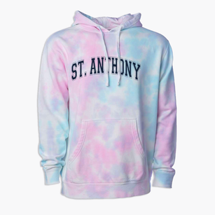 St Anthony Varsity Arch Premium Tie-Dye Hoodie