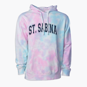 Saint Sabina School Varsity Arch Premium Tie-Dye Hoodie
