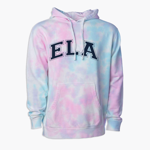 Extraordinary Leaders Academy Varsity Arch Premium Tie-Dye Hoodie